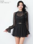 ブラック モデル：ゆいぴす　身長：170cm　着用サイズ：Sサイズ