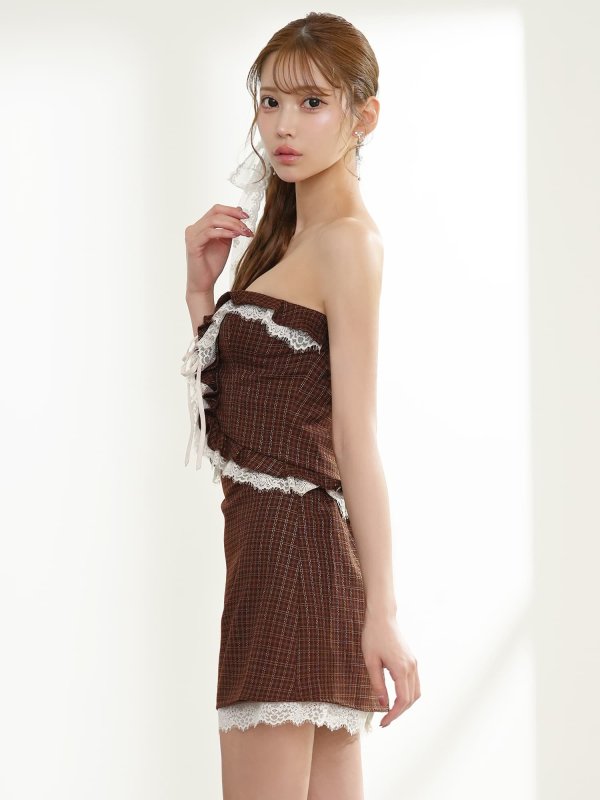 ブラウン　モデル：るりぴ　身長：165cm　着用サイズ：Sサイズ