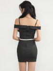 ブラック　モデル：ゆいぴす　身長：170cm　着用サイズ：Sサイズ