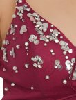 ワインレッド　モデル：ゆいぴす　身長：170cm　着用サイズ：Sサイズ