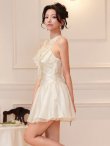 アイボリー　モデル：ゆいぴす　身長：170cm　着用サイズ：Sサイズ