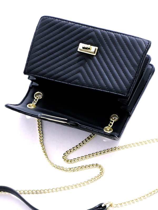 画像7: チェーンショルダーバッグ【2カラー】[OF03] 【IM】 (7)