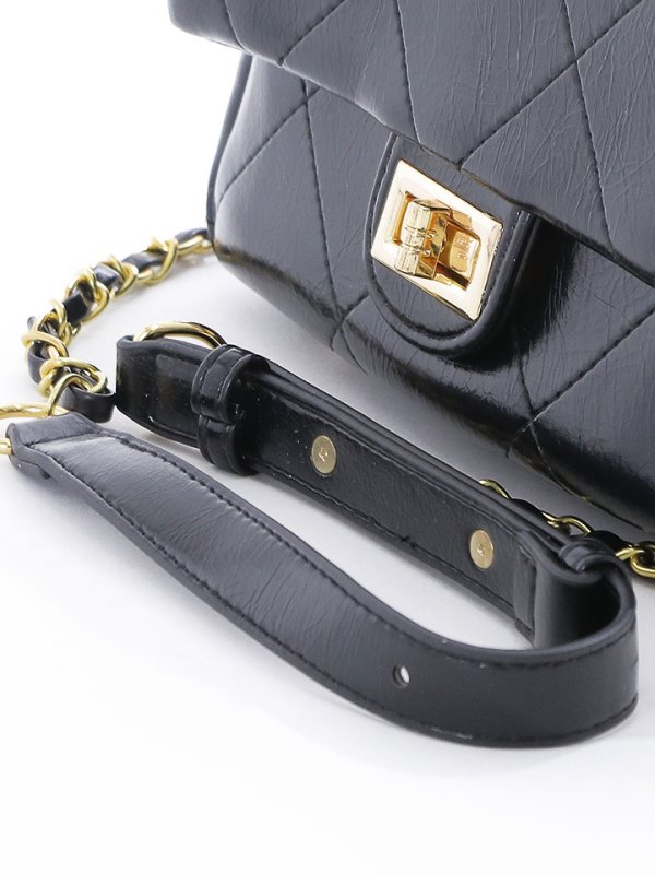 画像8: チェーン付きミニバッグ【2カラー】[OF04] (8)