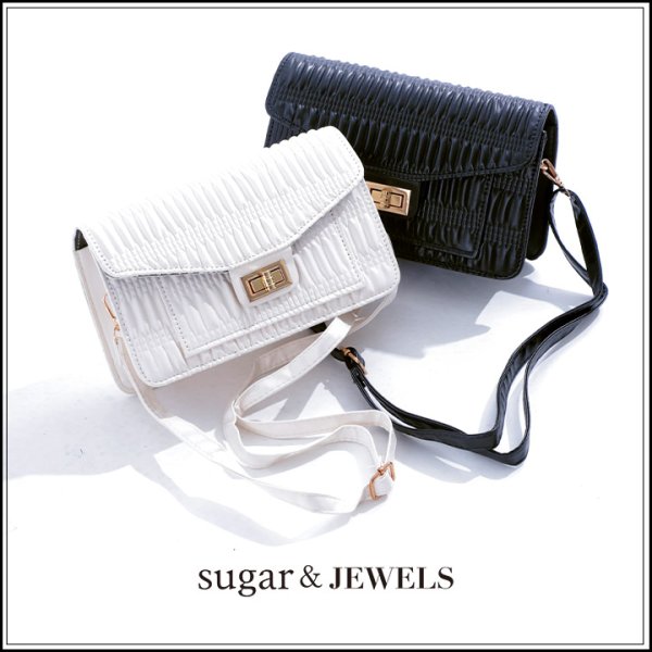 画像2: ショルダーバッグ【2カラー】[OF04] 【IM】 (2)