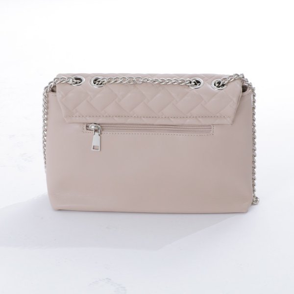 画像5: キルティングショルダーバッグ/チェーン【Fサイズ/3カラー】[OF04] 【IM】 (5)