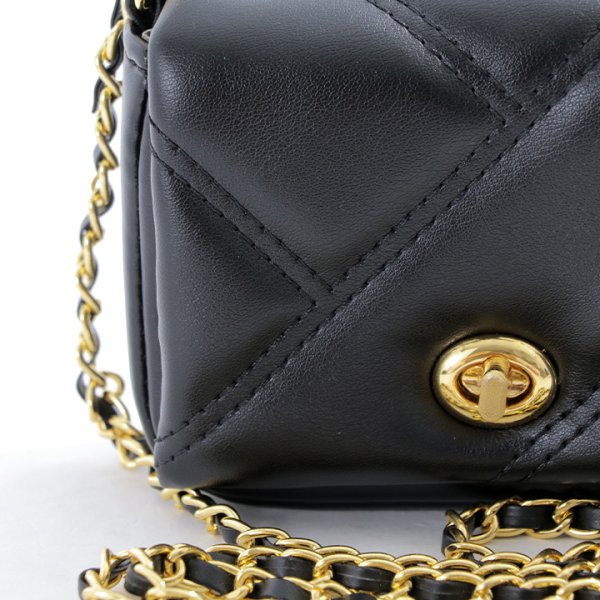 画像7: ステッチデザインミニショルダーバッグ【2カラー】[OF04] (7)