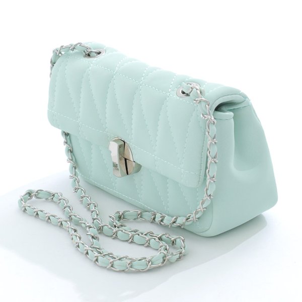 画像4: 【バッグ】キルティングショルダーバッグ【2カラー】[OF08] (4)