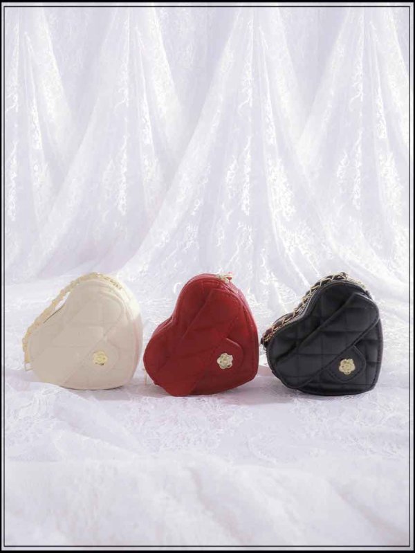 画像2: ショルダーバッグ/チェーン紐【Fサイズ/3カラー】[OF03] B1014 (2)