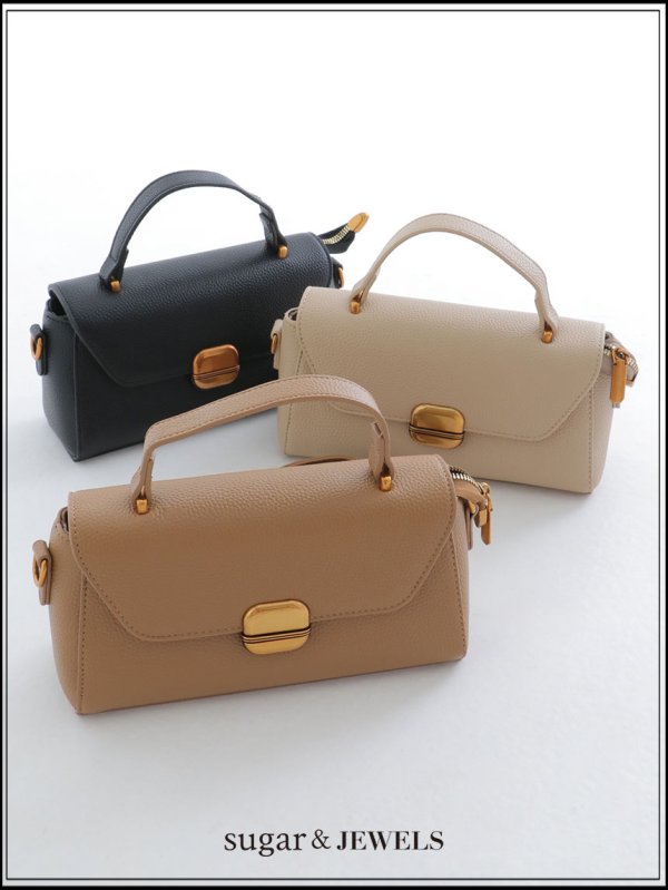 画像1: 【バッグ】ベルチャーム2wayバッグ【Fサイズ/3カラー】[OF03]  (1)