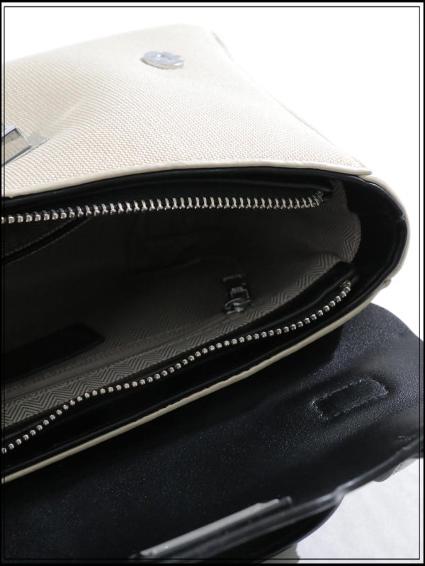 画像10: 【バッグ】レザーキャンバスサッチェルバッグ【Fサイズ/3カラー】[OF02] (10)