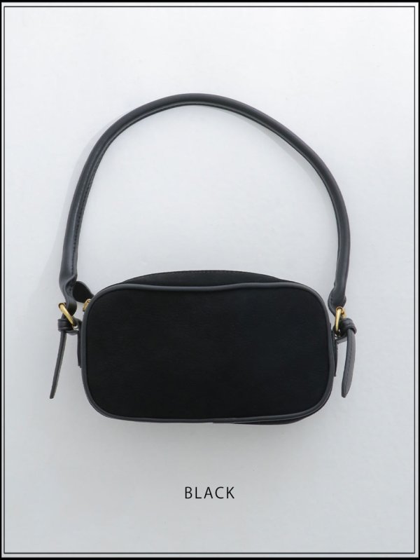 画像4: 【バッグ】2wayラウンドシンプルバッグ【Fサイズ/2カラー】[OF03] (4)