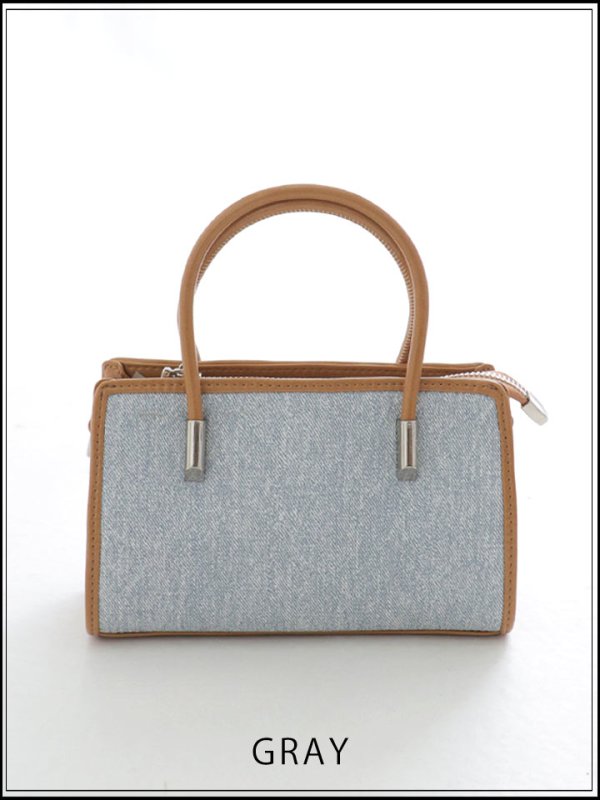 画像2: 【バッグ】2WAYスクエアバッグ【Fサイズ/3カラー】[OF03] (2)