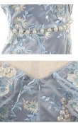 画像15: 【ROBE de FLEURS/ローブドフルール】スパンコール刺繍/ レース/ フリルスリーブ/ タイトミニ/ キャバドレス[OF2] (15)