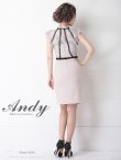 画像16: 【ANDY/アンディ】 ノースリーブ/ レース/ シアー/ ドレープ/ 変形スカート/ タイト/ ミニドレス/ キャバドレス[OF05] (16)