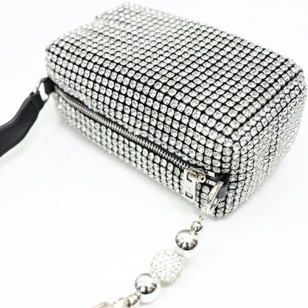 画像5: 【ANGEL R/エンジェルアール】ラインストーンハンドバッグ【1カラー】[OF04] (5)