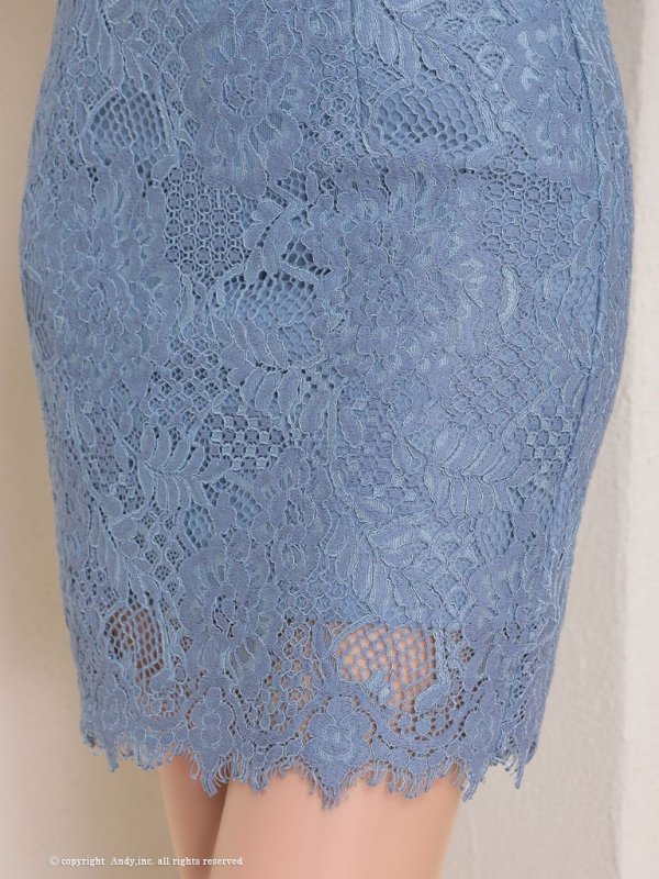 画像22: 【Andy ANDY Fashion Press 15 COLLECTION 04】オフショルダー/ 七分袖/ 長袖/ 袖あり/ フラワーレース/ セットアップ/ タイト/ ミニドレス/ キャバドレス[OF05] (22)