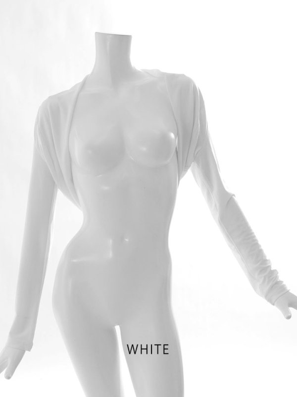 画像3: モノトーンボレロ/上着/羽織り物/アウター【Fサイズ/2カラー】[OF04-U] 【IM】 (3)