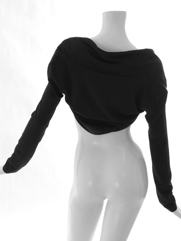 画像4: モノトーンボレロ/上着/羽織り物/アウター【Fサイズ/2カラー】[OF04-U] 【IM】 (4)