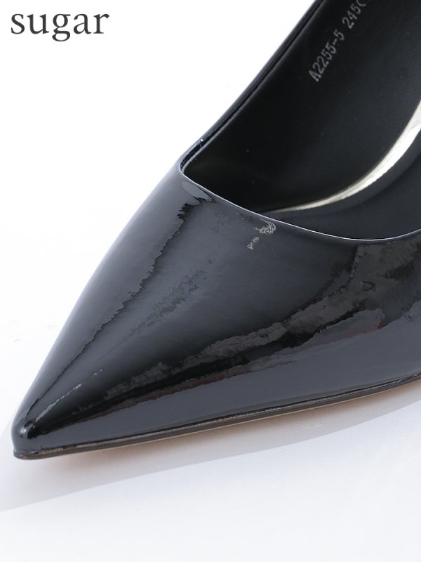 画像6: 【COMEX】 2color/ 9cmヒール/ ラインストーン/ ポインテッドトゥ/ ハイヒール/ パンプス[OF02] (6)