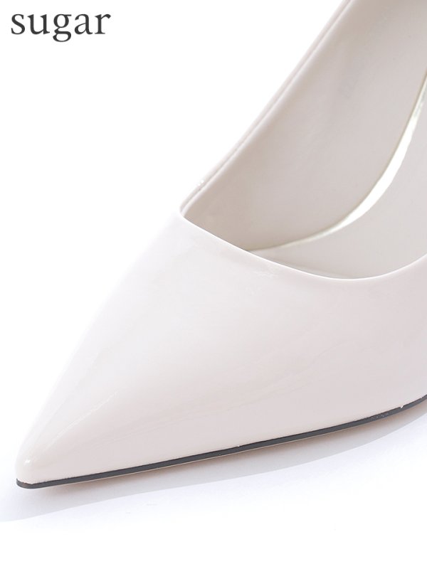 画像11: 【COMEX】 2color/ 9cmヒール/ ラインストーン/ ポインテッドトゥ/ ハイヒール/ パンプス[OF02] (11)