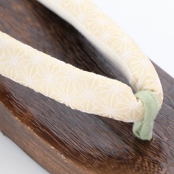 画像5: 【即日発送】【浴衣小物】浴衣にぴったり!麻の葉柄下駄 単品販売[YMT] (5)