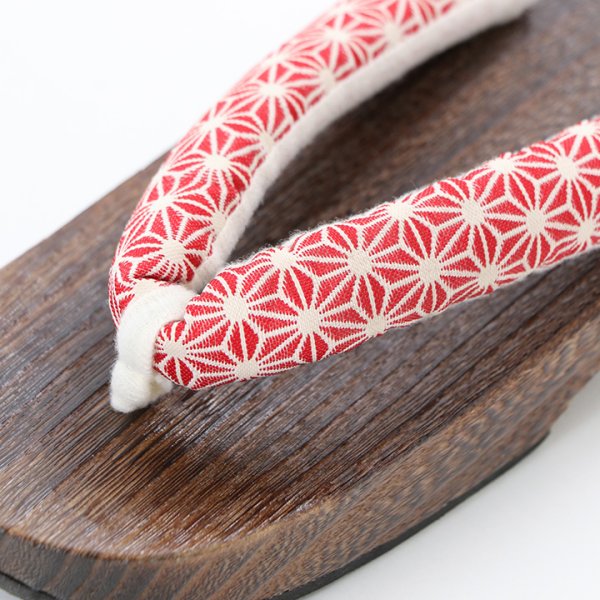 画像8: 【即日発送】【浴衣小物】浴衣にぴったり!麻の葉柄下駄 単品販売[YMT] (8)