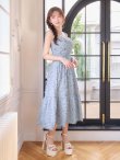 ブルーグレー　モデル：りな　身長：160cm　着用サイズ：Sサイズ