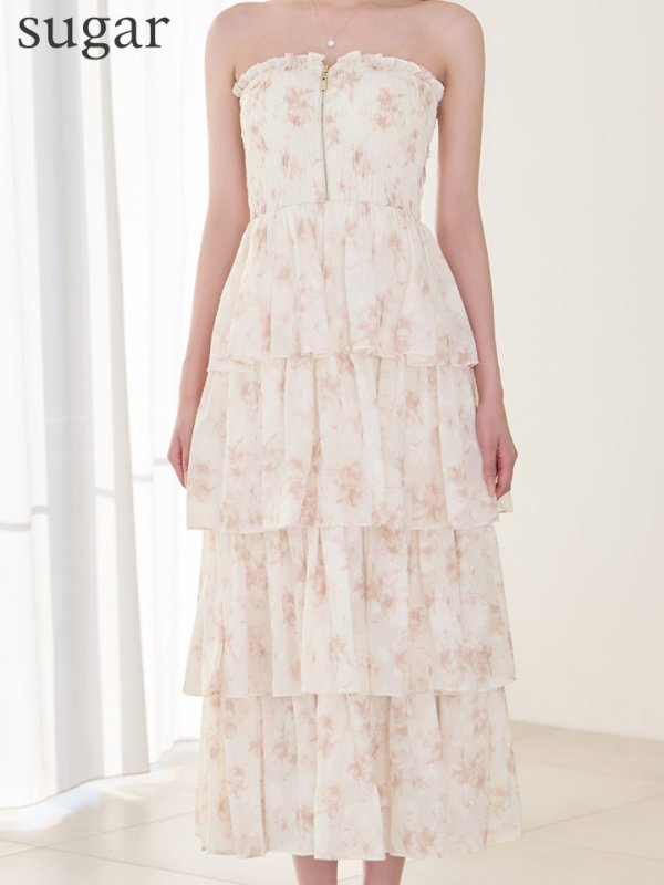 ベージュ　モデル：あすか　身長：170cm　着用サイズ：Sサイズ