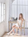 画像6: XSサイズあり【ROBE de FLEURS/ローブドフルール】3Dフラワー/ アシンメトリー/ シアー/ タイト/ ミニドレス/ キャバドレス[OF2] (6)