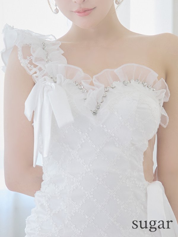 画像10: XSサイズあり【ROBE de FLEURS/ローブドフルール】ジュエリー/ リボン/ タイト/ ミニドレス/ キャバドレス[OF08] (10)