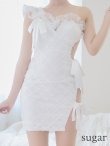 画像38: XSサイズあり【ROBE de FLEURS/ローブドフルール】ジュエリー/ リボン/ タイト/ ミニドレス/ キャバドレス[OF2] (38)