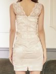 画像9: XS?Lサイズあり【ROBE de FLEURS/ローブドフルール】サイドフラワーモチーフ/ 立体フラワー/ ノースリーブ/ タイト/ ミニドレス/ キャバドレス[OF2] (9)