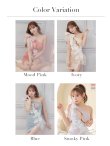 画像19: XSサイズあり【ROBE de FLEURS/ローブドフルール】ジップ / ZIP/ シフォンリボン/ ワンショル/ サイドシアー/ タイト/ レースクリスタルドレス/ ミニドレス/ キャバドレス[OF2] (19)