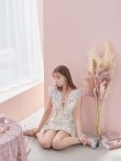 画像3: XS〜Lサイズあり【ROBE de FLEURS/ローブドフルール】セットアップ/ スカートパンツ/ フロントクロス/ フリル/ ミニドレス/ キャバドレス[OF2] (3)
