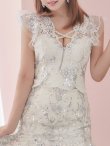 画像6: XS〜Lサイズあり【ROBE de FLEURS/ローブドフルール】セットアップ/ スカートパンツ/ フロントクロス/ フリル/ ミニドレス/ キャバドレス[OF2] (6)