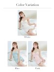 画像32: XSサイズあり【ROBE de FLEURS/ローブドフルール】 セットアップ/ キャミソール/ビジュー/ リボン/ フロントジップ/ ツイード/ フレア/ ミニドレス/ キャバドレス[OF2] (32)