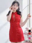 レッド モデル：カルア　身長：156cm　着用サイズ：Sサイズ