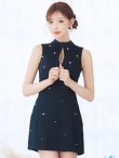 ネイビー モデル：明日花キララ　身長：162cm 着用サイズ：Sサイズ