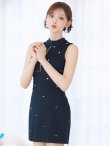 ネイビー モデル：明日花キララ　身長：162cm 着用サイズ：Sサイズ