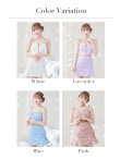 画像34: XSサイズあり【ROBE de FLEURS/ローブドフルール】フラワーチュール/ バストフリル/ セットアップ/ フレア/ ミニドレス/ キャバドレス[OF2] (34)