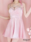 画像18: XSサイズあり【ROBE de FLEURS/ローブドフルール】ストーン/ サテン/ バストビジュー/ フレア/ キャミソール/ ミニドレス/ キャバドレス[OF2] (18)