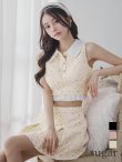 ホワイト モデル：ゆりお　身長：165cm　着用サイズ：Sサイズ
