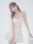 画像17: XSサイズあり【ROBE de FLEURS/ローブドフルール】センターリボン/ 2way/ フレア/ セットアップ/ ミニドレス/ キャバドレス[OF2] (17)