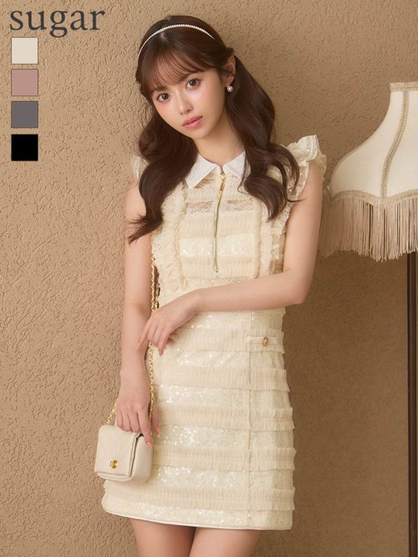 アイボリー　モデル：にじほ　身長：159cm　着用サイズ：Sサイズ