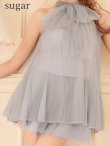 ブルー　モデル：明日花キララ　身長：162cm 着用サイズ：Sサイズ