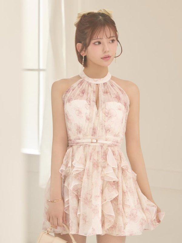 ピンク　モデル：あいり先生　着用サイズ：Sサイズ