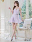 画像7: XSサイズあり【ROBE de FLEURS/ローブドフルール】センタービジューボタン/ ノースリーブ/ セットアップ/ フレア/ ミニドレス/ キャバドレス[OF2] (7)