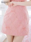 画像13: XSサイズあり【ROBE de FLEURS/ローブドフルール】バレエコアランダム/ スイート/ ミニリボン/ フレア/ ミニドレス/ キャバドレス[OF2] (13)