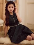 ブラック モデル：星羽　身長：161cm　着用サイズ：Sサイズ
