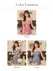 画像27: ROBE de FLEURS × sugar【XSサイズあり】【ROBE de FLEURS/ローブドフルール】メリーチェック/ キャミソール/ ツイード/ セットアップ/ ミニドレス/ キャバドレス[OF2] (27)